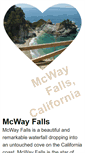 Mobile Screenshot of mcwayfalls.com